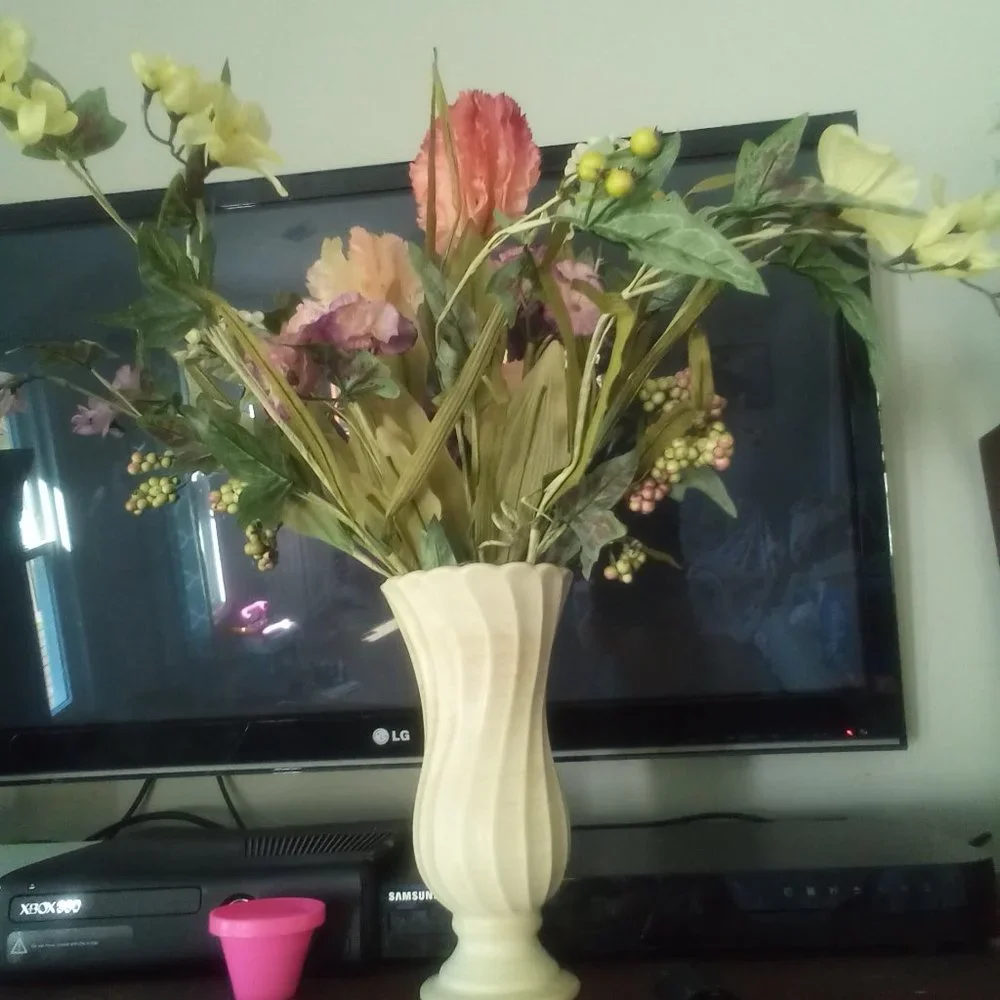 👵EUC Haeger VINTAGE FLOWER ARRANGEMENT